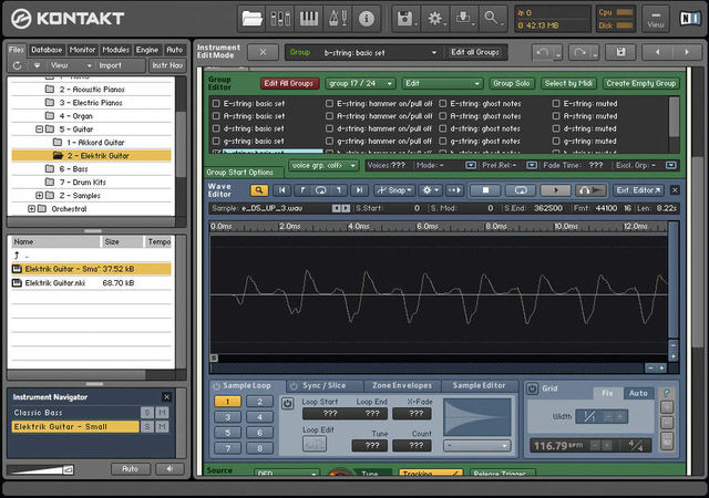 blank Extensive audio editing features have been implemented.